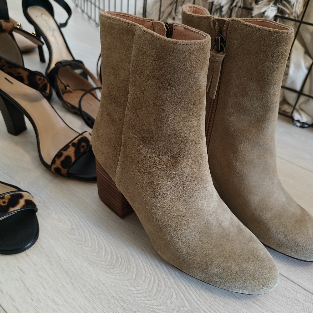 JCrew Leather Boots 5.5